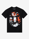 Spooky Kitty Halloween By Snouleaf T-Shirt | Trending Graphic Tee For Fans