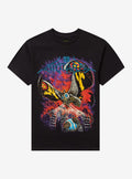 Ghost X Ghost Godzilla Mothra Metal T-Shirt | Trending Graphic Tee For Fans
