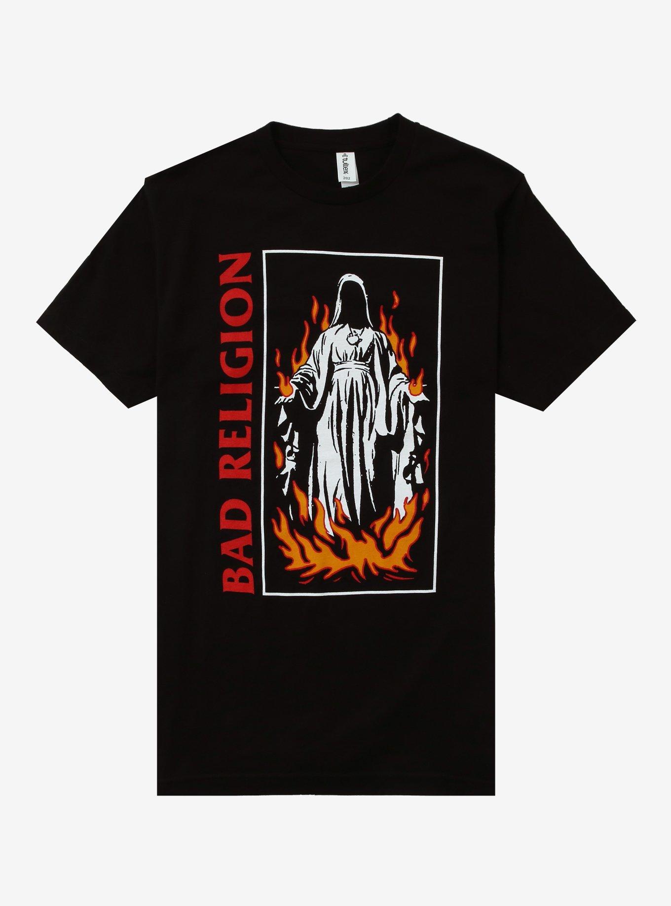Bad Religion Flames T-Shirt | Trending Graphic Tee For Fans