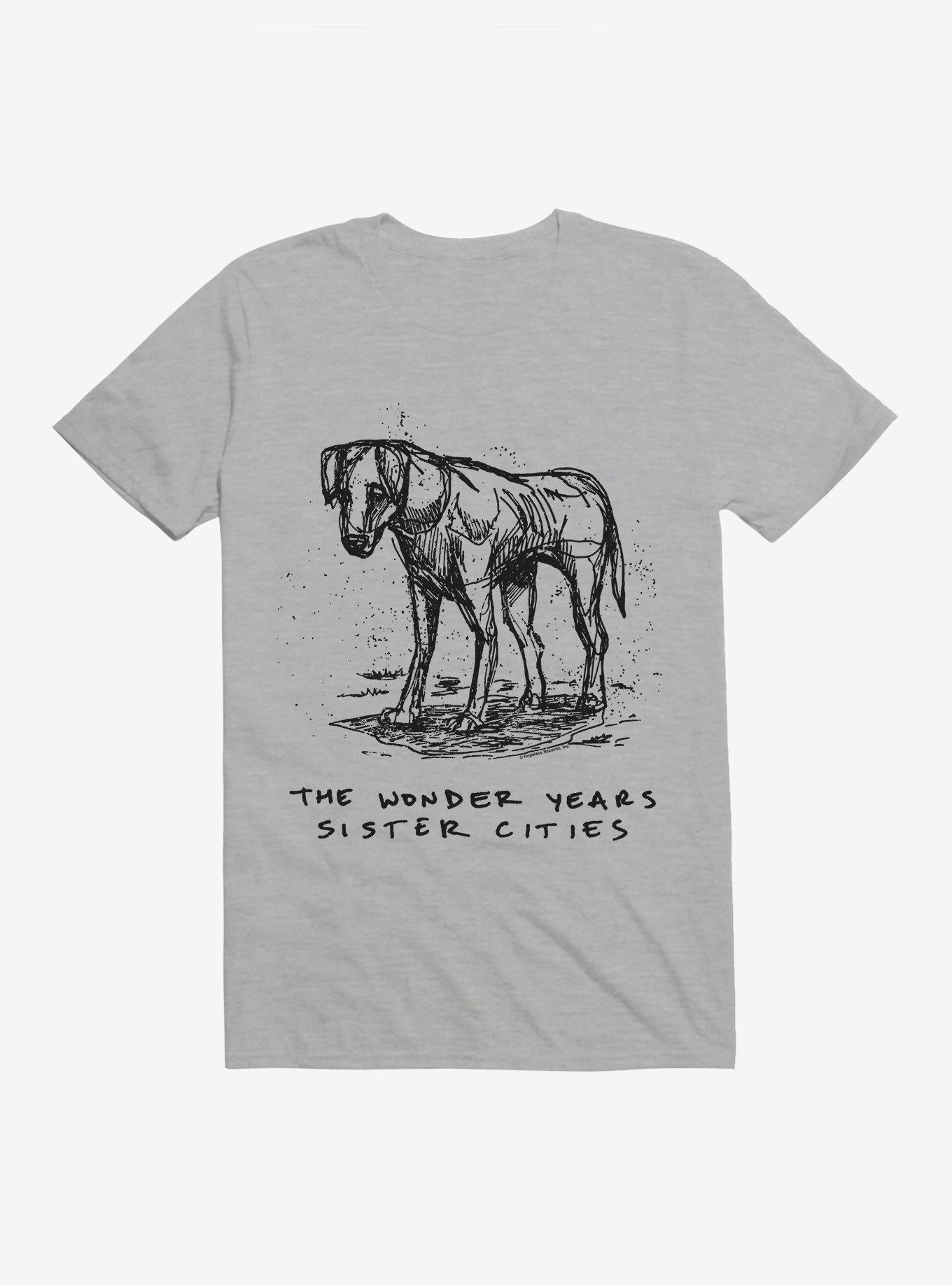 The Wonder Years Sister Cities Album T-Shirt | Trending Graphic Tee For Fans