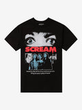 Scream Film Poster T-Shirt | Trending Graphic Tee For Fans
