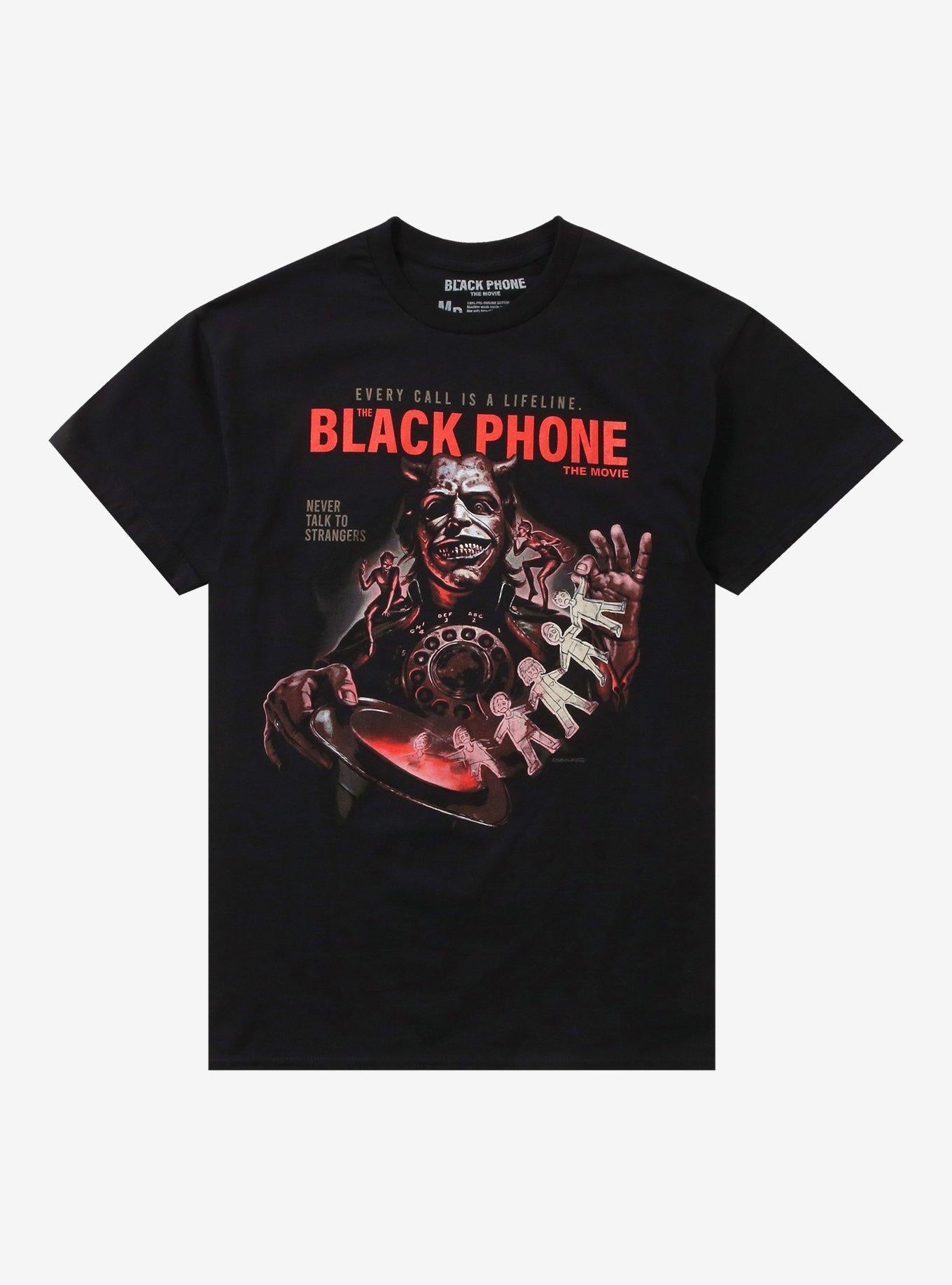 Fright Rags The Black Phone Film Poster T-Shirt | Trending Graphic Tee For Fans