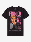 The Hunger Games Finnick Collage T-Shirt | Trending Graphic Tee For Fans