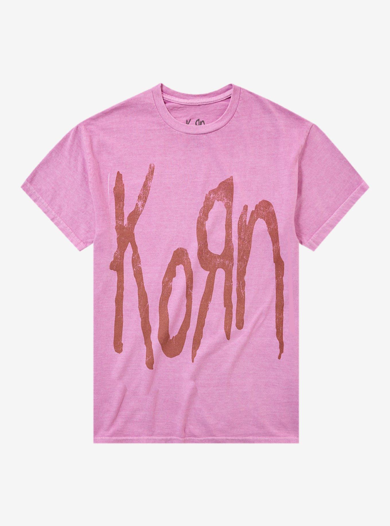 Korn Pink Logo Girls T-Shirt | Trending Graphic Tee For Fans
