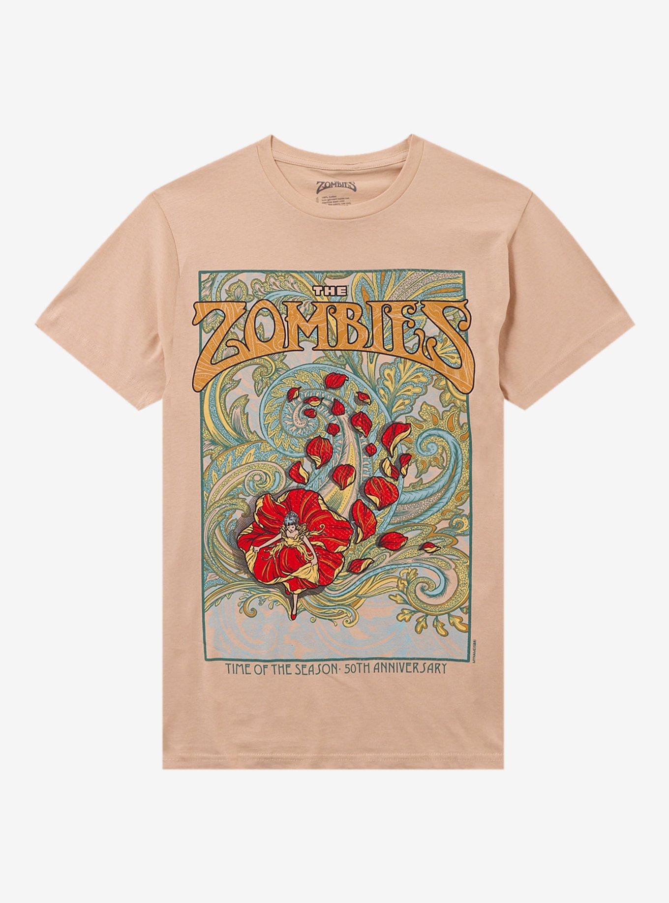 The Zombies Time Of The Season Anniversary T-Shirt | Trending Graphic Tee For Fans