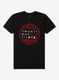 Twenty One Pilots Red Circle T-Shirt | Trending Graphic Tee For Fans