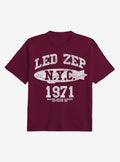 Led Zeppelin Madison Square Garden 1971 Concert T-Shirt | Trending Graphic Tee For Fans