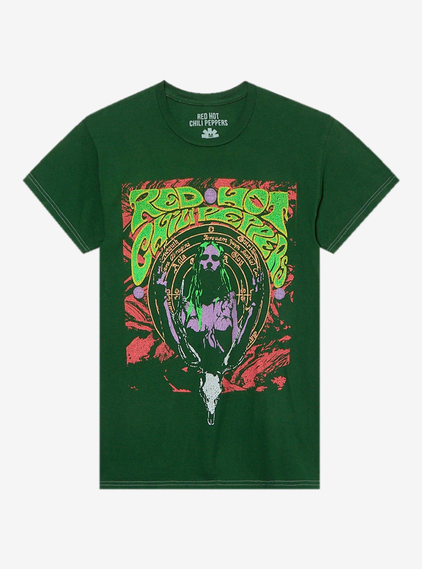 Red Hot Chili Peppers Psychedelic Portrait T-Shirt | Trending Graphic Tee For Fans