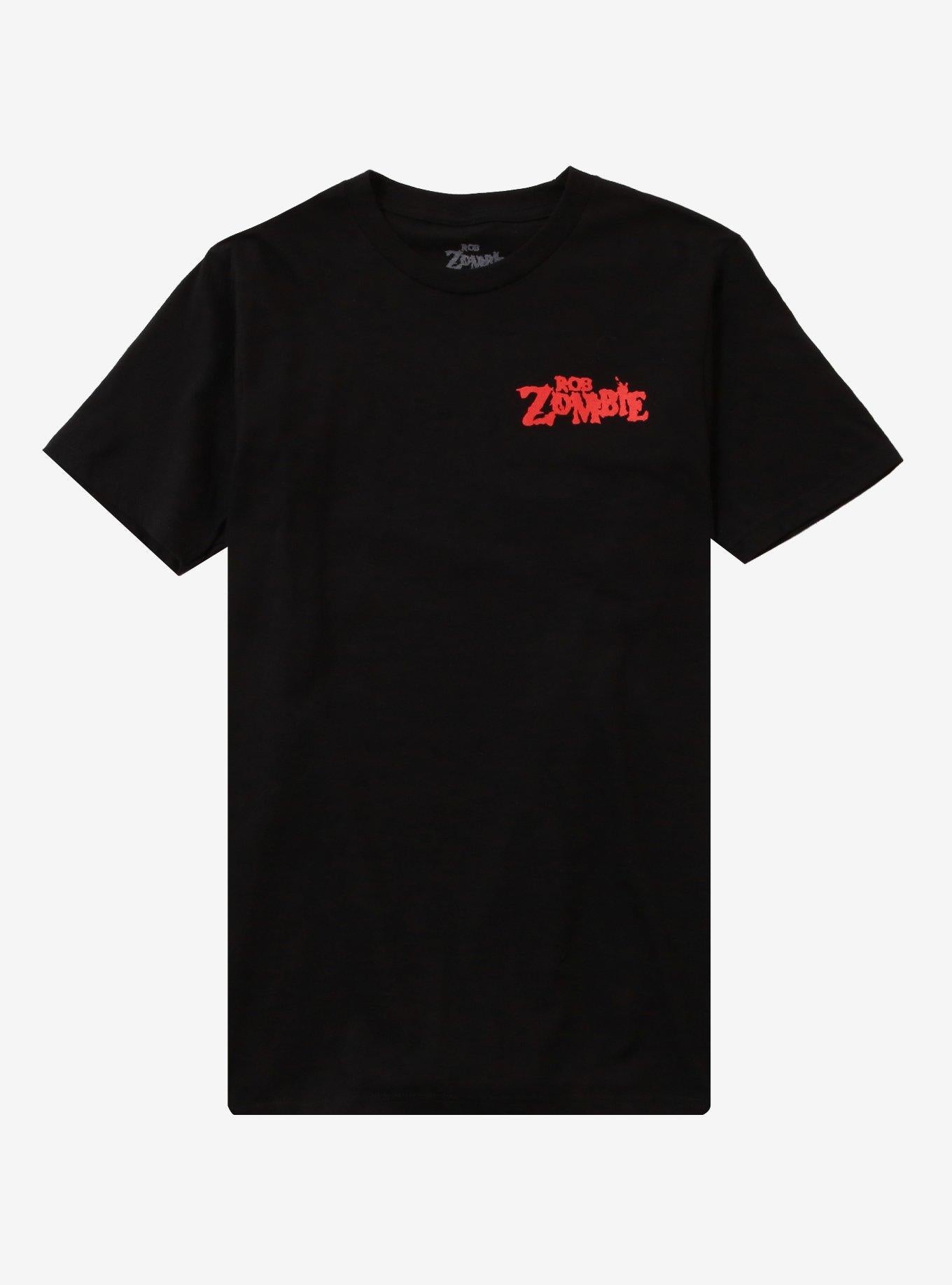 Rob Zombie Dragula Comic Panel Boyfriend Fit Girls T-Shirt | Trending Graphic Tee For Fans