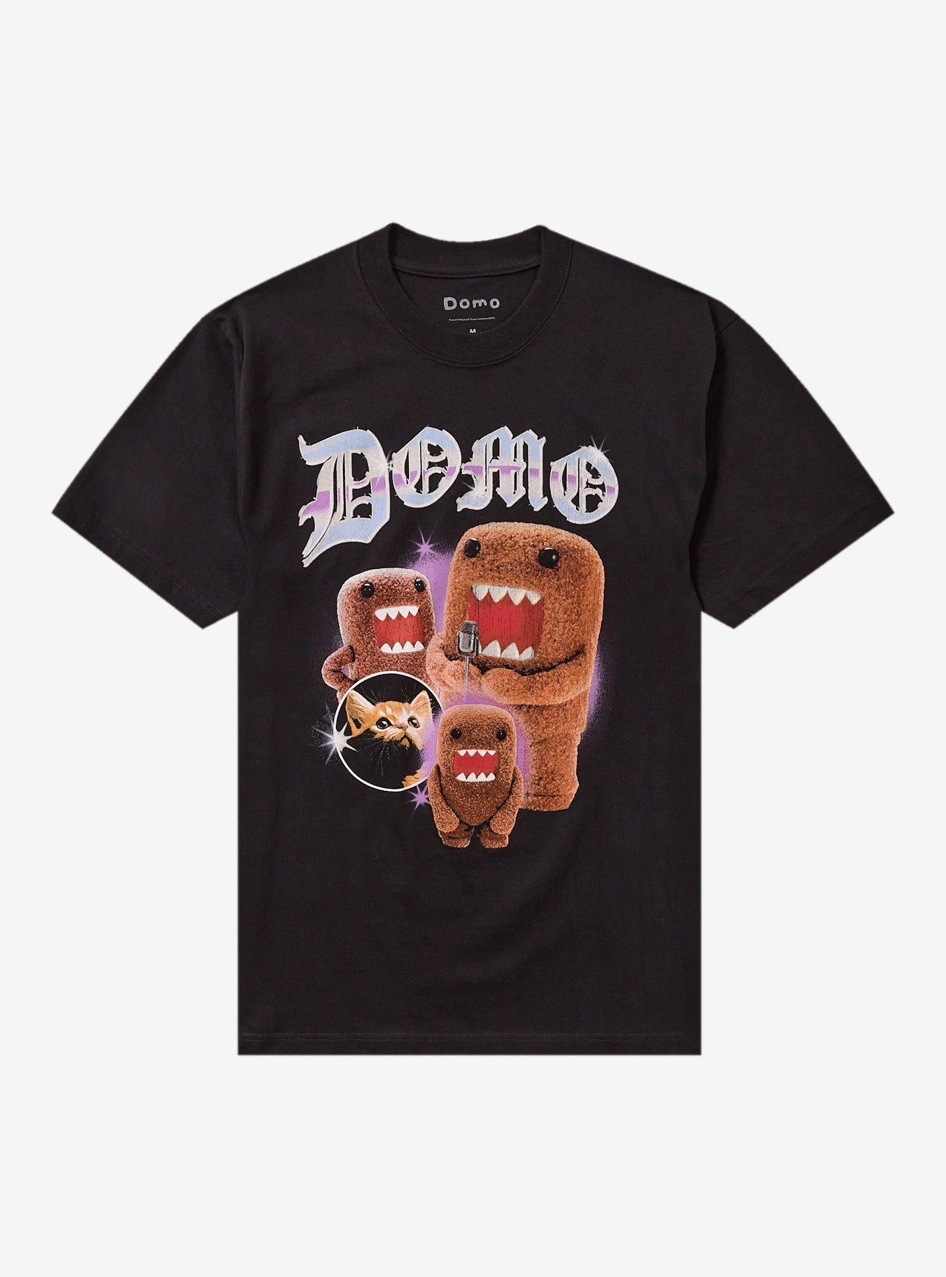 Domo Collage Kitten T-Shirt | Trending Graphic Tee For Fans
