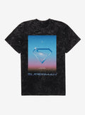 DC Comics Superman Crystal Logo Mineral Wash T-Shirt | Trending Graphic Tee For Fans