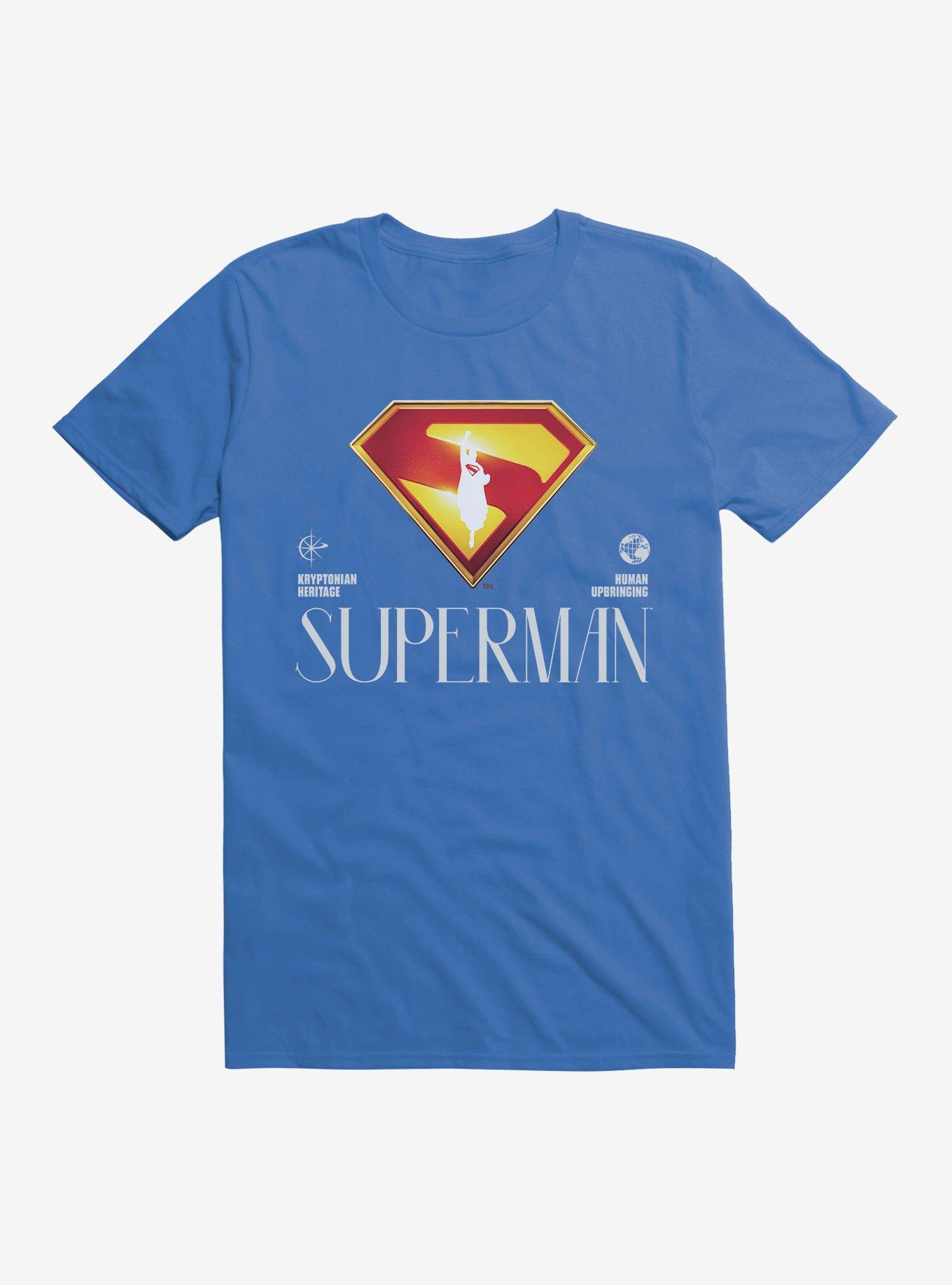 DC Comics Superman Human Upbringing T-Shirt | Trending Graphic Tee For Fans