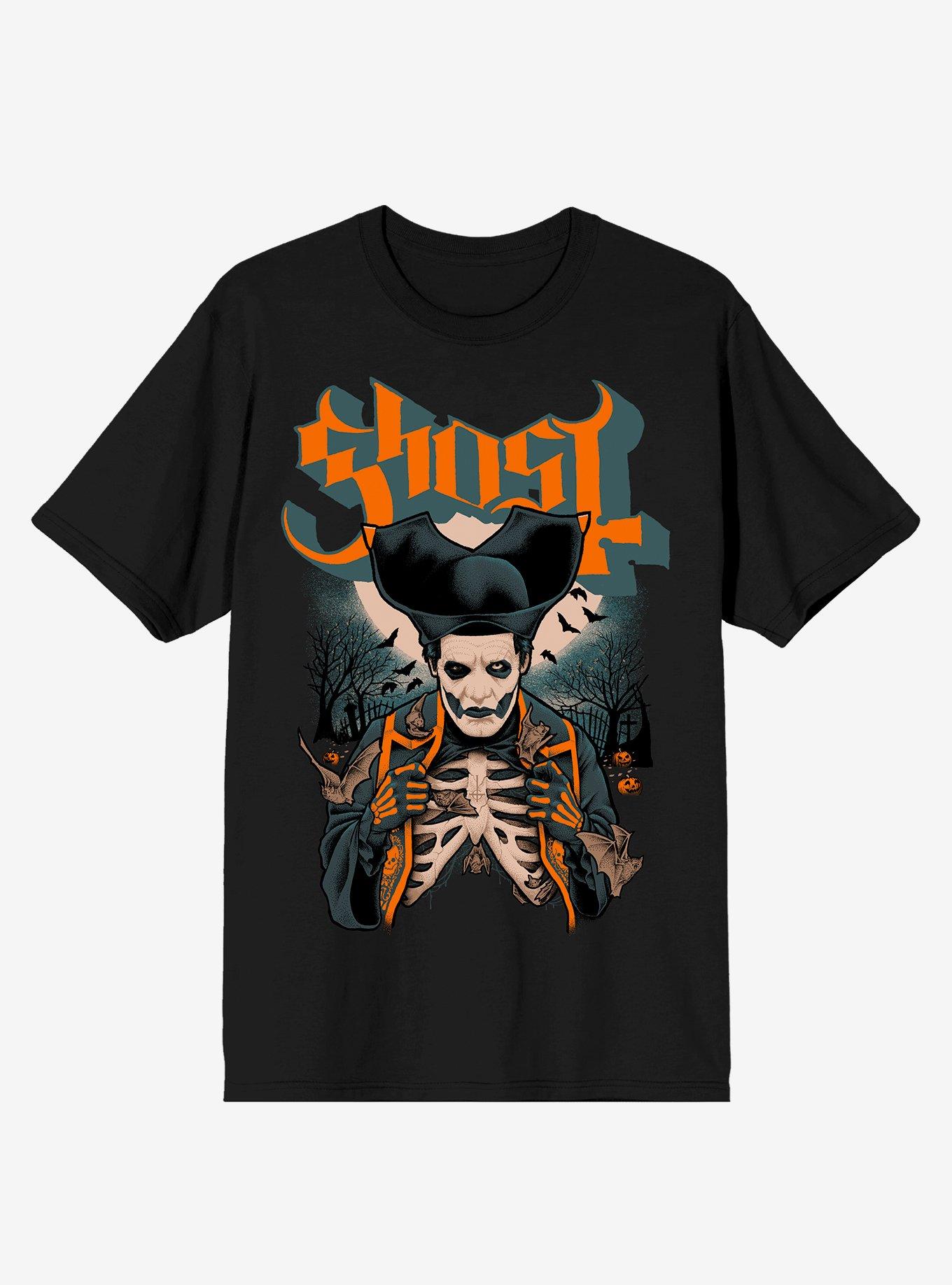 Ghost Papa Rib Cage T-Shirt | Trending Graphic Tee For Fans