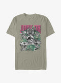 Jurassic Park Life Finds A Way Iconic Dinosaurs Garment Dye Hot Topic Exclusive T-Shirt | Trending Graphic Tee For Fans