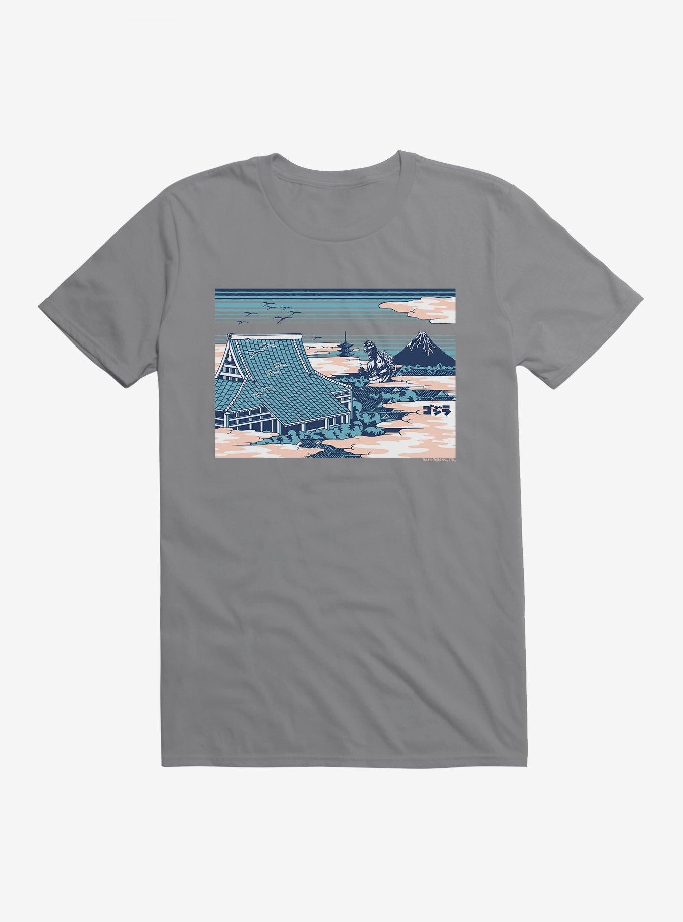 Godzilla Through The Clouds T-Shirt | Trending Graphic Tee For Fans