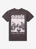 Oasis Definitely Maybe Pigment-Dyed T-Shirt | Trending Graphic Tee For Fans