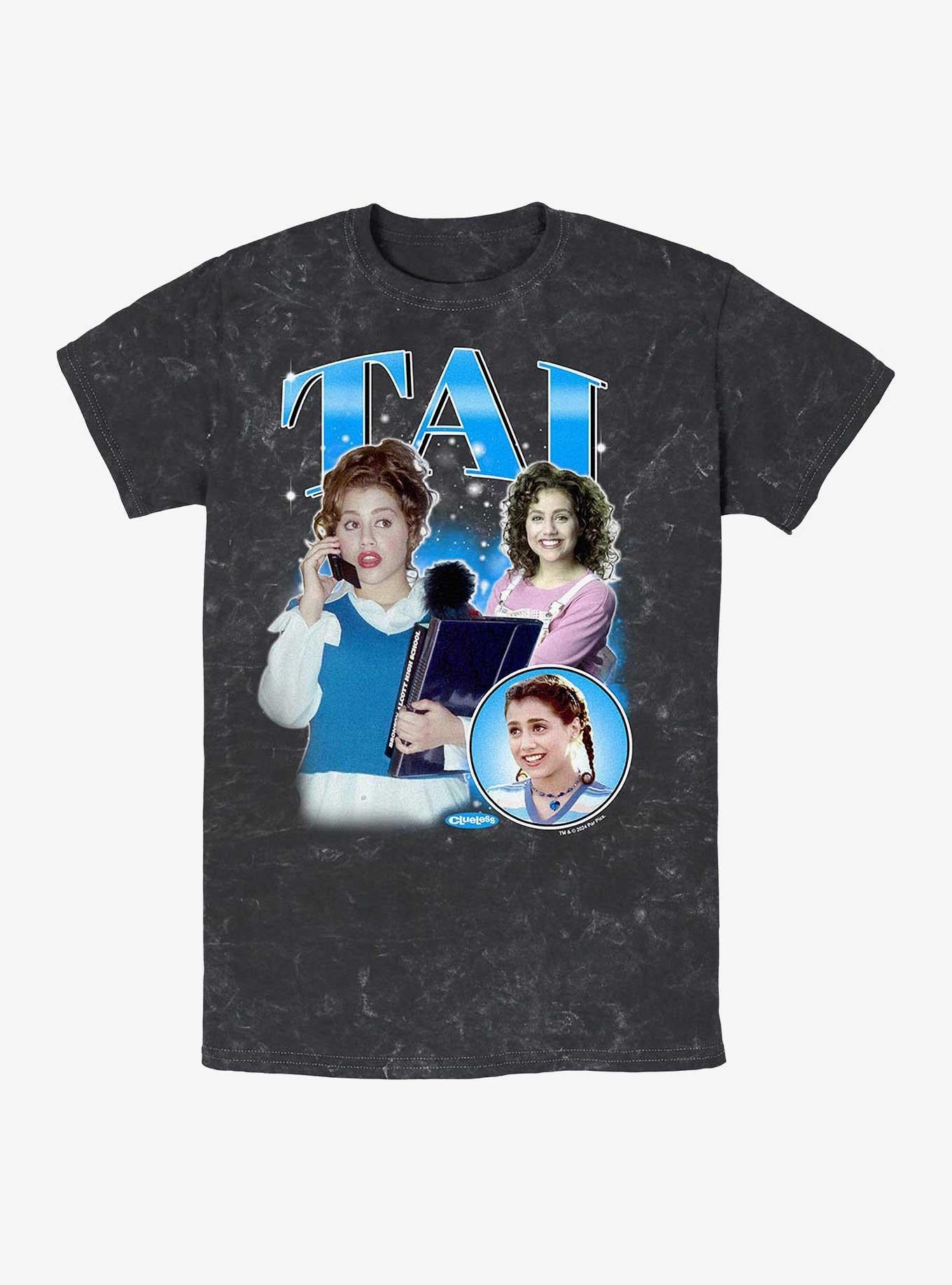 Clueless Y2K Tai Mineral Wash T-Shirt | Trending Graphic Tee For Fans