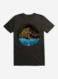 Jurassick World Rebirth Moss Covered Logo T-Shirt | Trending Graphic Tee For Fans