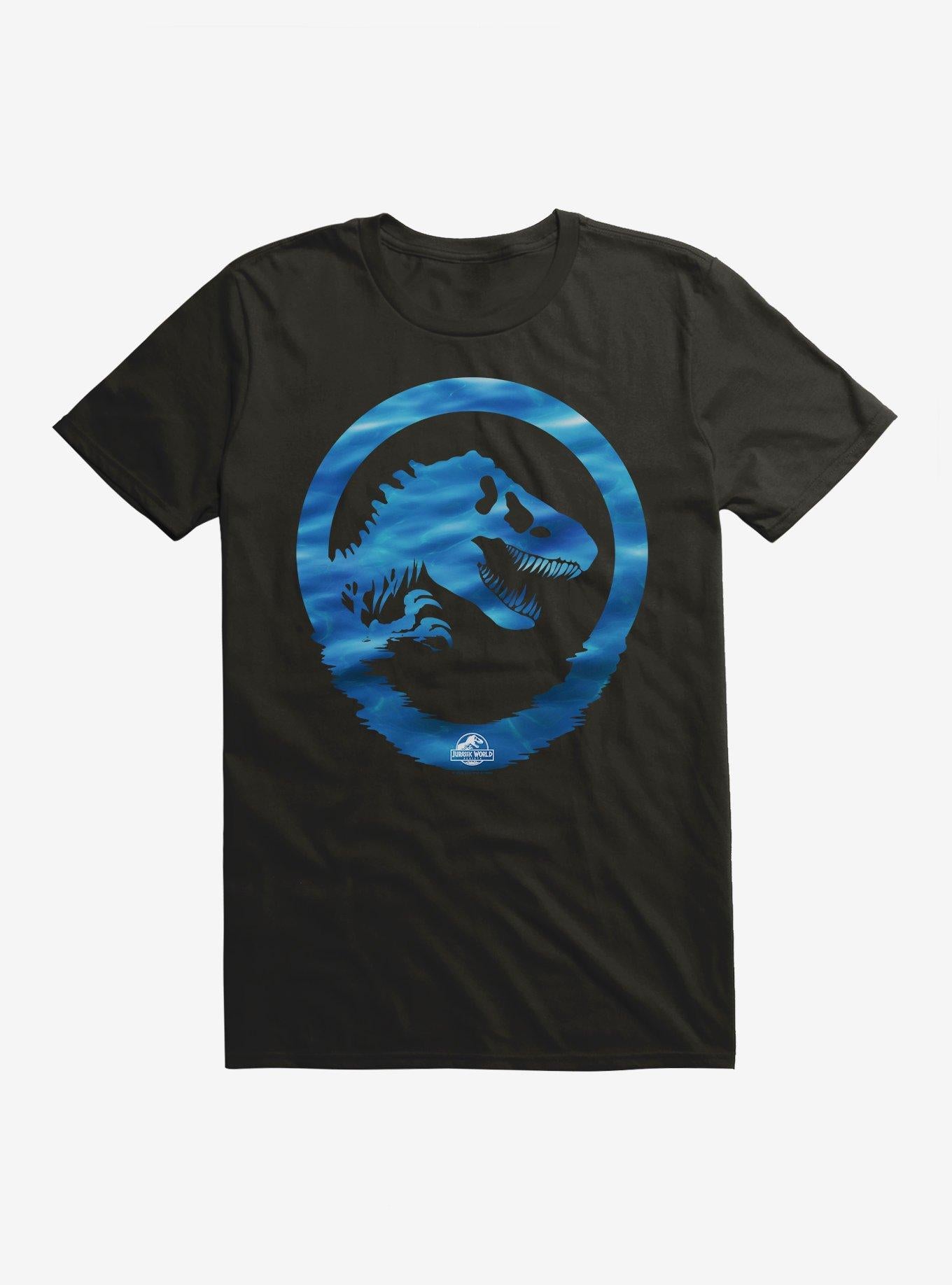 Jurassick World Rebirth Aqua Logo T-Shirt | Trending Graphic Tee For Fans
