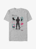 Squid Game The Supervisor Infographic T-Shirt | Trending Graphic Tee For Fans