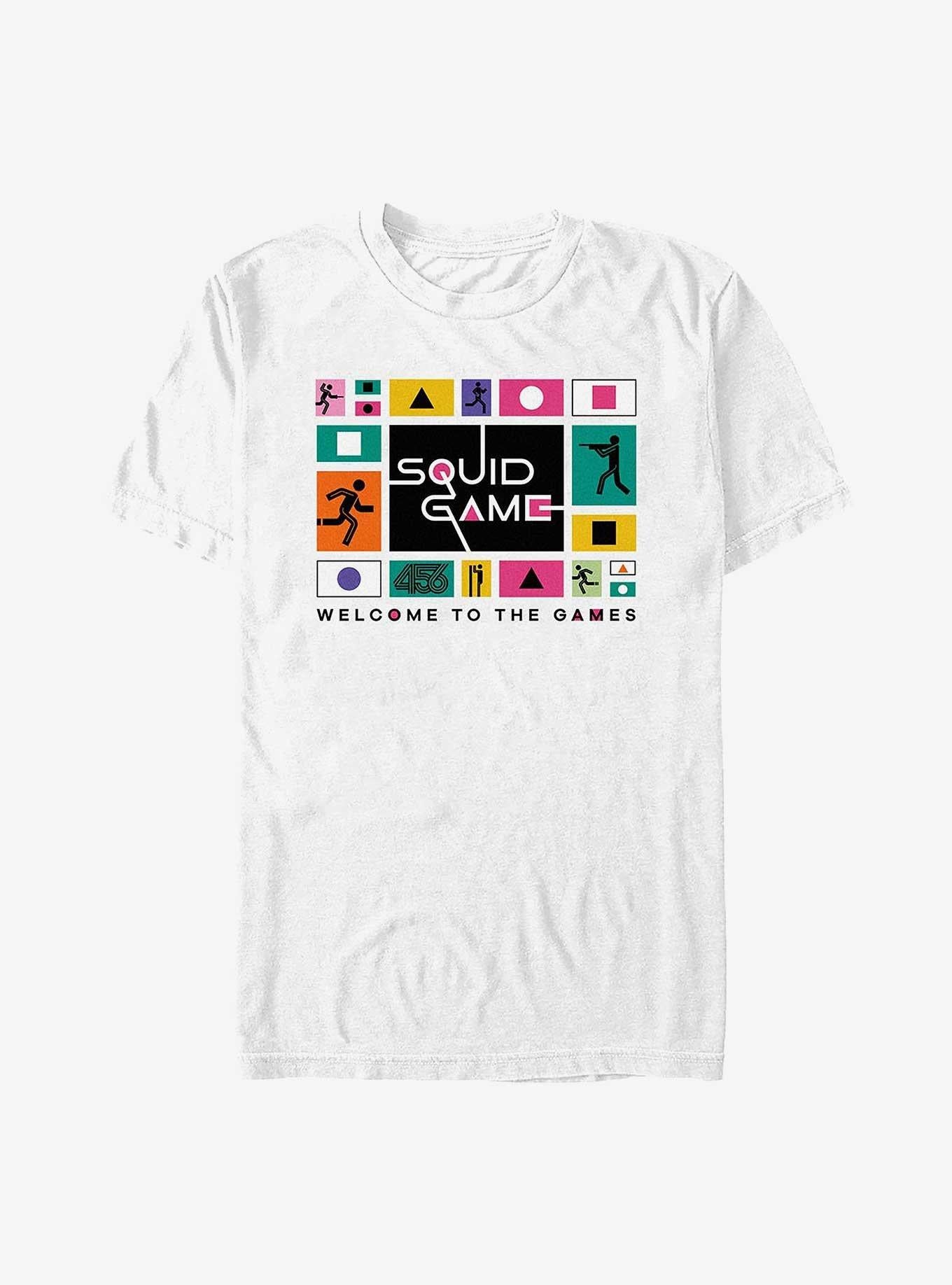 Squid Game Welcome To The Games T-Shirt | Trending Graphic Tee For Fans