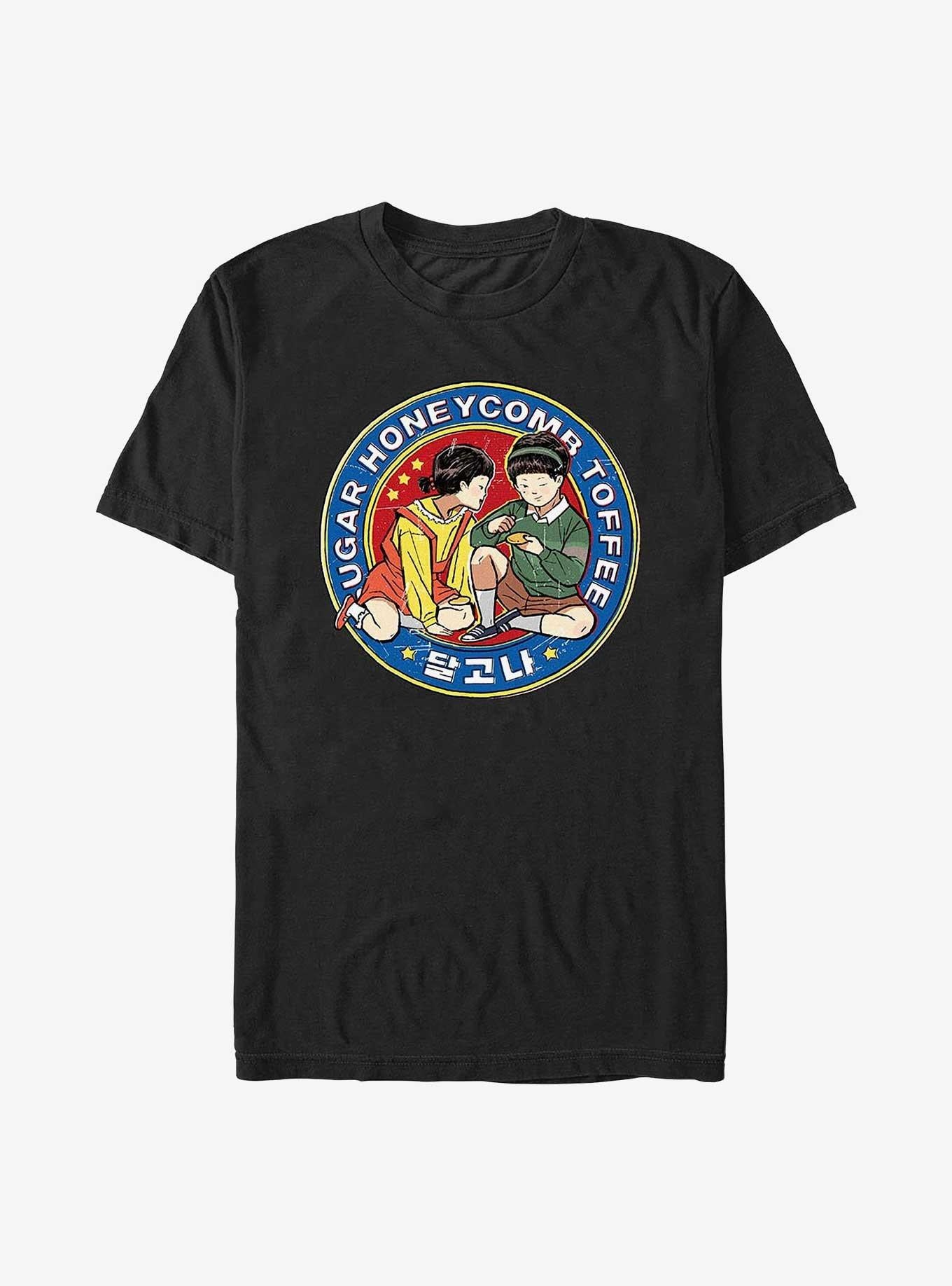 Squid Game Sugar Honeycomb Toffee T-Shirt | Trending Graphic Tee For Fans