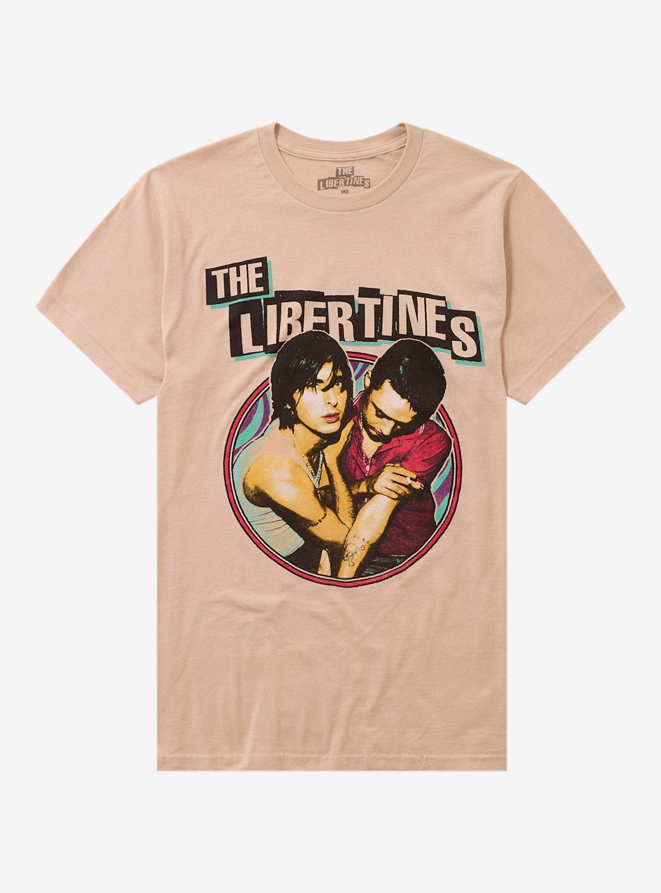 The Libertines Self-Titled Album Cover Boyfriend Fit Girls T-Shirt | Trending Graphic Tee For Fans