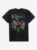 Jurassic World Rebirth Land Titanosaurus Mineral Wash T-Shirt | Trending Graphic Tee For Fans