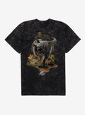 Jurassic World Rebirth T.Rex Mineral Wash T-Shirt | Trending Graphic Tee For Fans