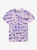 Ghost Grucifix Purple Crystal Wash T-Shirt | Trending Graphic Tee For Fans