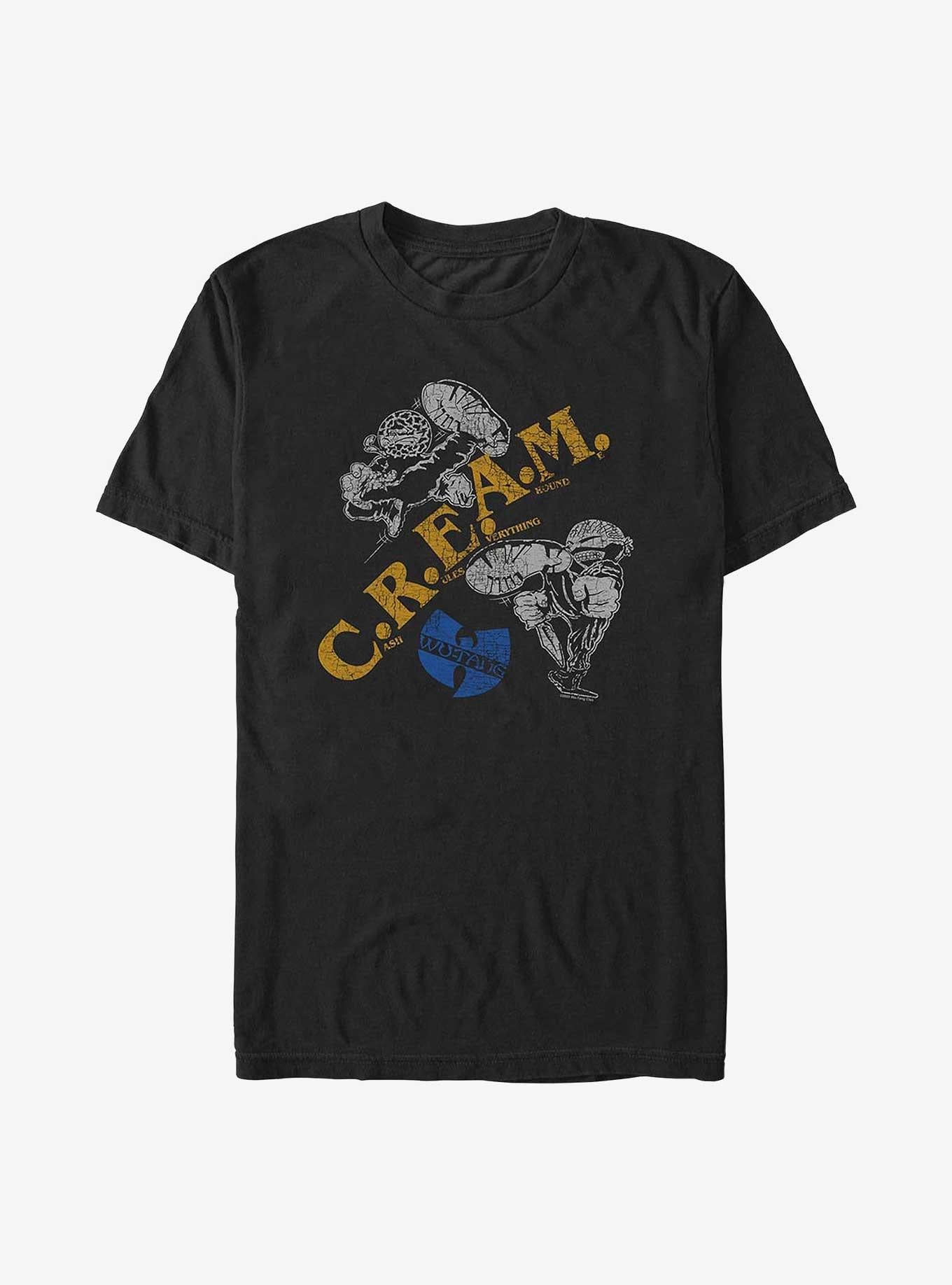 Wu-Tang Clan C.R.E.A.M Big & Tall T-Shirt | Trending Graphic Tee For Fans