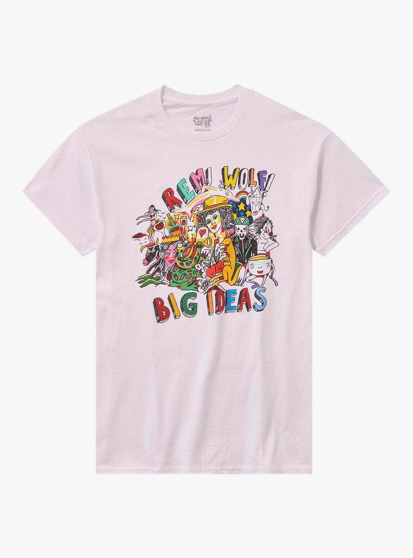 Remi Wolf Big Ideas Pop Art T-Shirt | Trending Graphic Tee For Fans