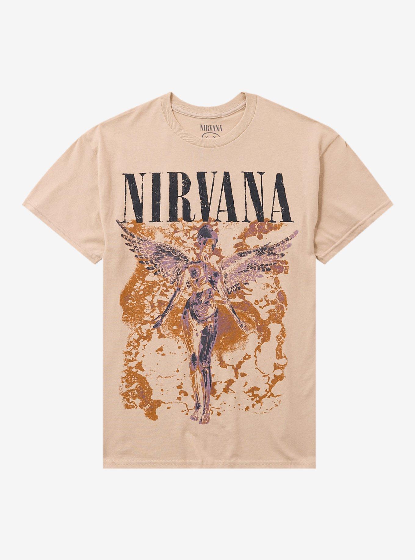 Nirvana In Utero Cream T-Shirt | Trending Graphic Tee For Fans