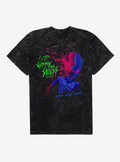 Jimmy And Stiggs Alien Melt Your Mind Mineral Wash T-Shirt | Trending Graphic Tee For Fans