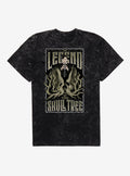 Wednesday The Legend Of The Skull Tree Mineral Wash T-Shirt | Trending Graphic Tee For Fans