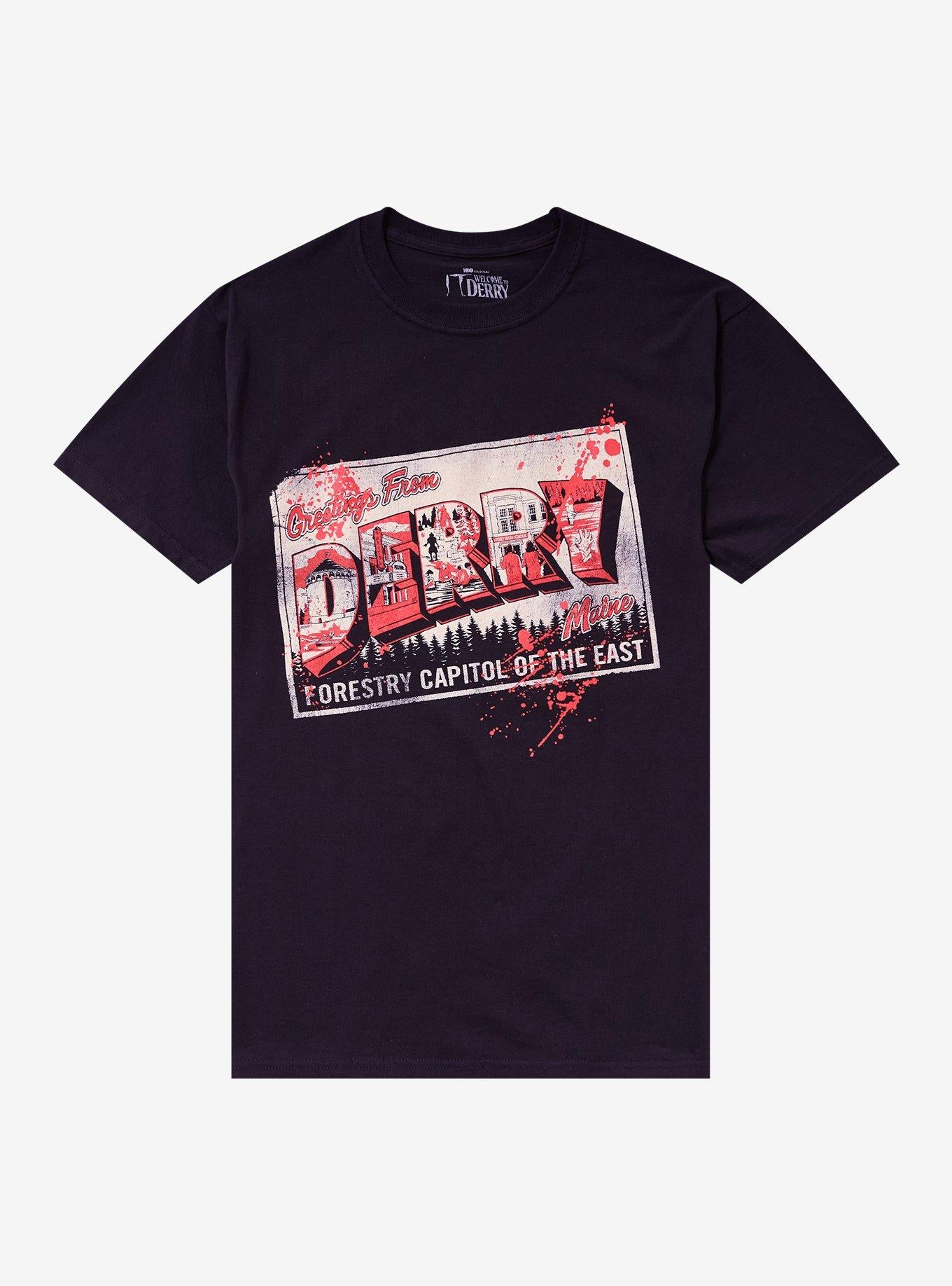 IT Welcome To Derry Sign T-Shirt | Trending Graphic Tee For Fans