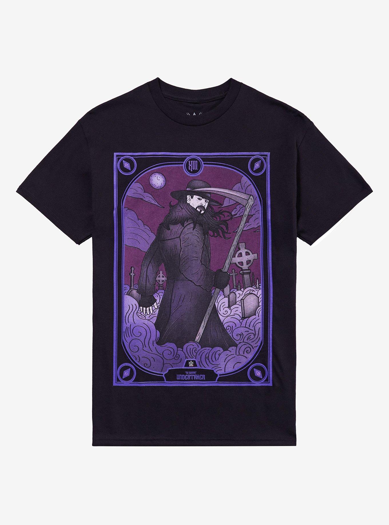 WWE The Undertaker Tarot Card By Sketch & Scythe T-Shirt | Trending Graphic Tee For Fans