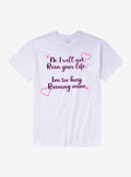 Won't Ruin Your Life By Got Funny? T-Shirt | Trending Graphic Tee For Fans