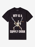 Skeleton Supply Chain By Got Funny? T-Shirt | Trending Graphic Tee For Fans