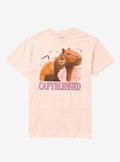 Capybara Blessed By Goodie Two Sleeves T-Shirt | Trending Graphic Tee For Fans