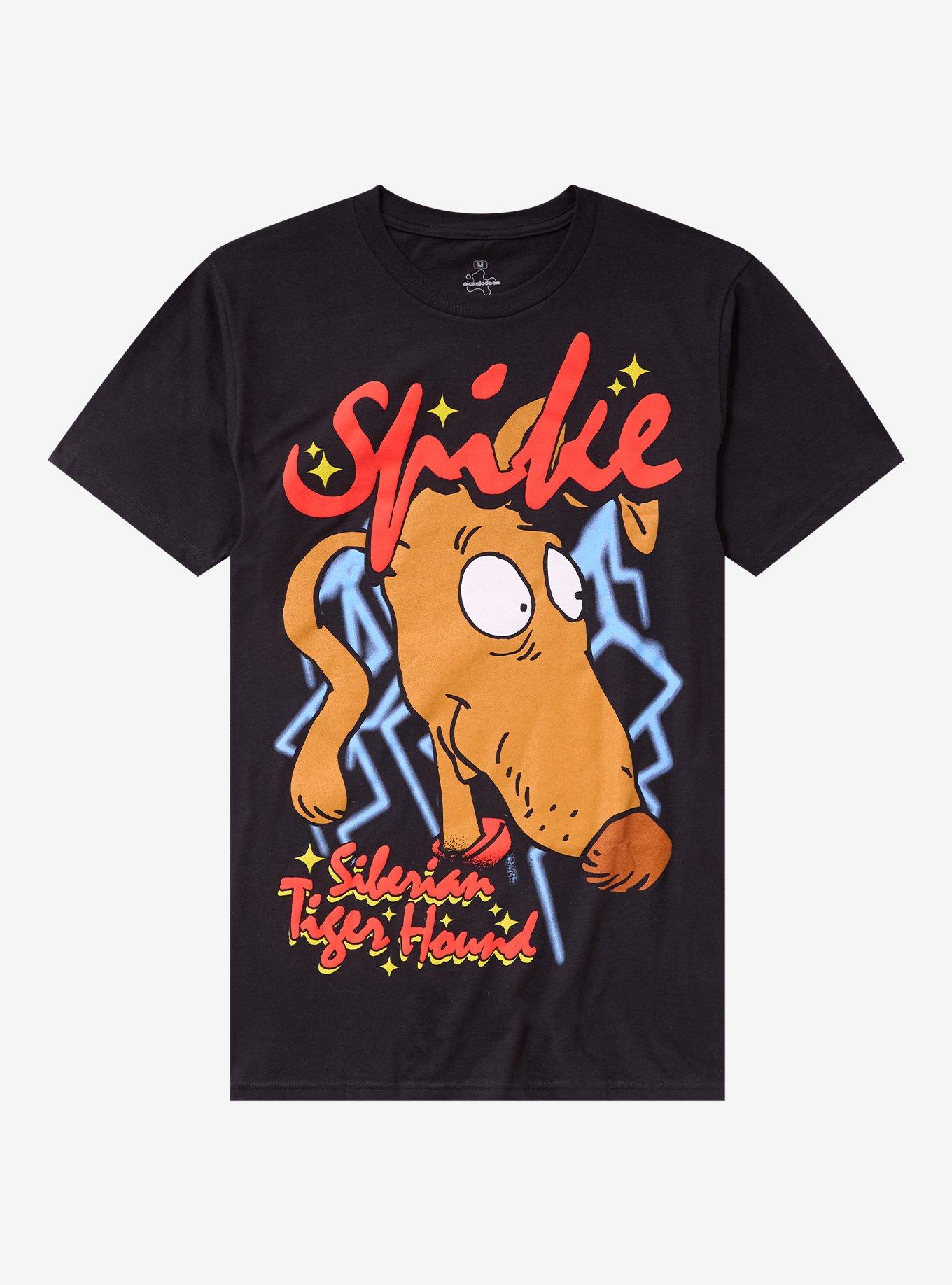 Rugrats Spike Puff Print T-Shirt | Trending Graphic Tee For Fans