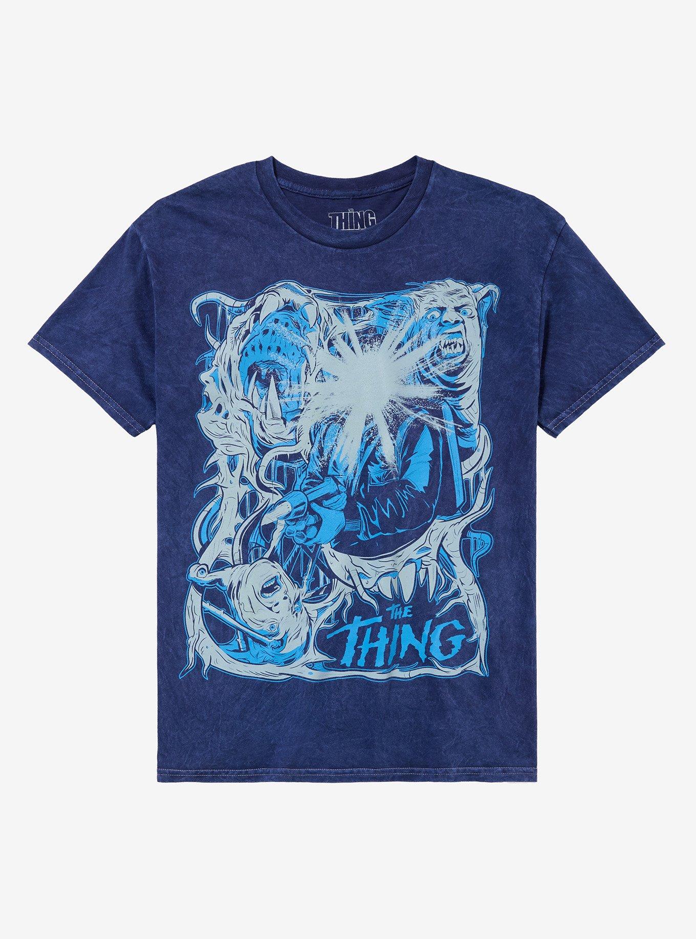 The Thing Collage Mineral-Wash T-Shirt | Trending Graphic Tee For Fans
