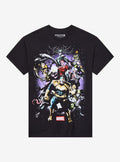Marvel Villains Group T-Shirt | Trending Graphic Tee For Fans