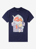 Studio Ghibli Ponyo Duo Stained Glass T-Shirt | Trending Graphic Tee For Fans