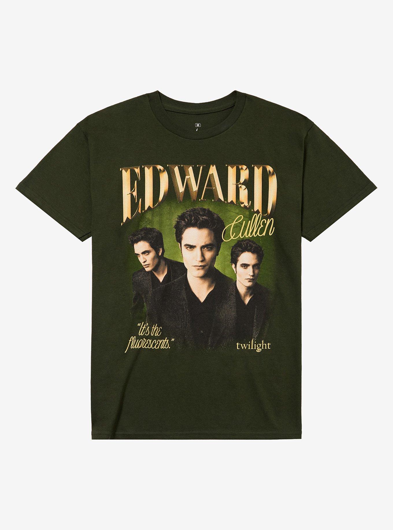 The Twilight Saga Edward Flourescents T-Shirt | Trending Graphic Tee For Fans