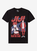 Dandadan Jiji Tonal Collage T-Shirt | Trending Graphic Tee For Fans