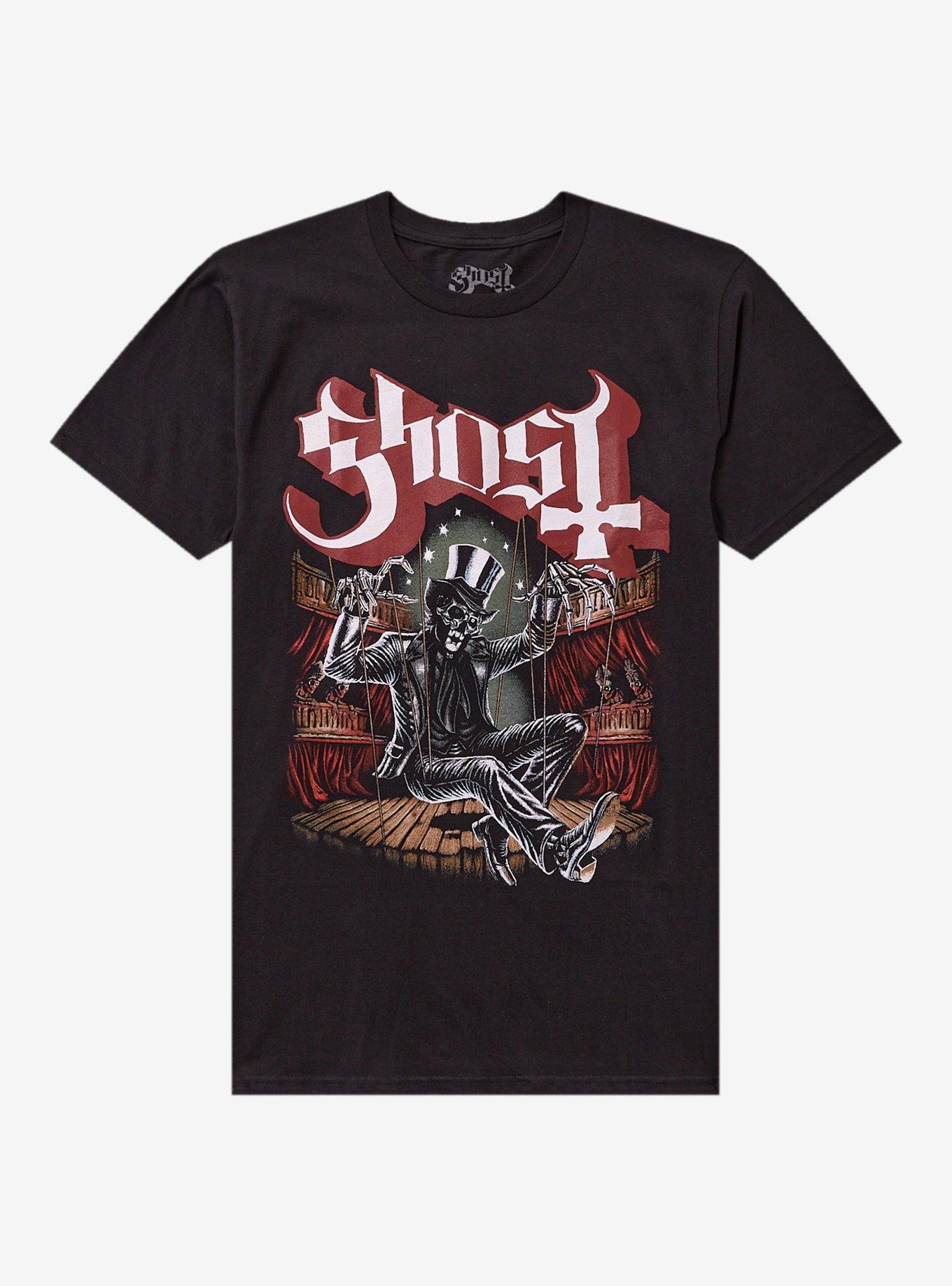 Ghost Papa Perpetua Puppet Strings T-Shirt | Trending Graphic Tee For Fans