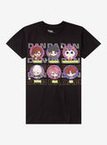 Dandadan Chibi Group Portrait T-Shirt | Trending Graphic Tee For Fans