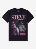 Stranger Things Steve Harrington T-Shirt | Trending Graphic Tee For Fans