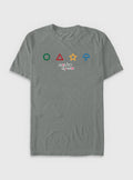 Squid Game Shapes Garment Dye T-Shirt | Trending Graphic Tee For Fans